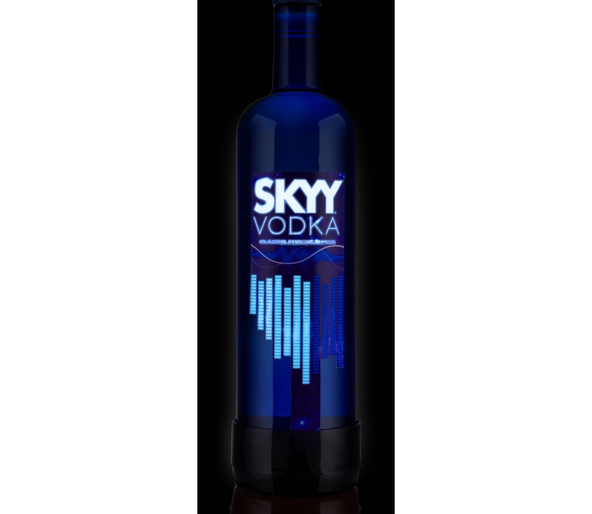 Skyy’s limited-edition bottle gets electrifying design