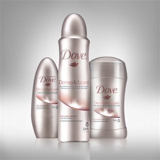 New packaging shines for Dove deodorants