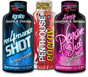Penthouse debuts wellness beverages