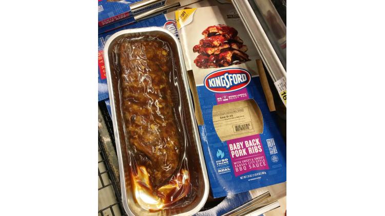 Kingsford baby back outlet ribs