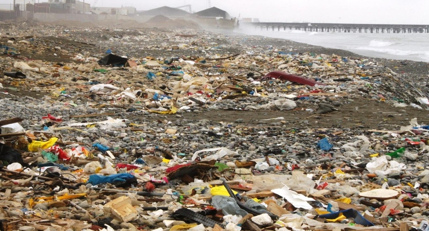 4 countries generate about half the plastic marine debris
