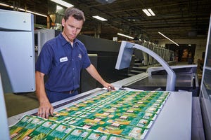 Packaging printer sets world record