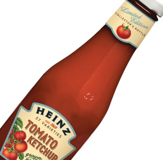 Why Heinz ketchup bottles still say '57 varieties