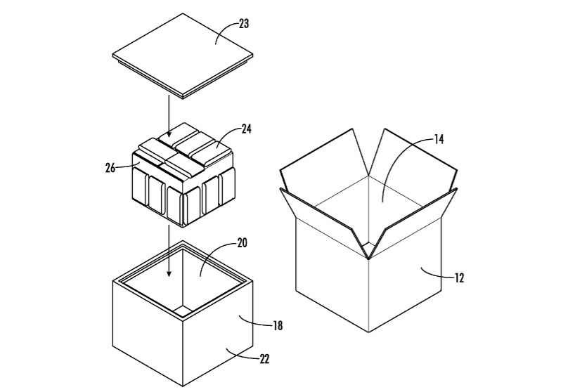 Packaging Patent: An improved, temperature-controlled shipper