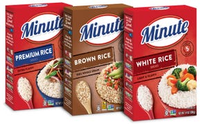 Minute is in it to win it with redesigned rice packaging