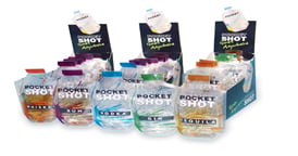 Pouch lets shots 'break out of the bottle'