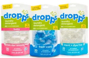 Dropps, TerraCycle offer consumers a zero-waste laundry detergent choice