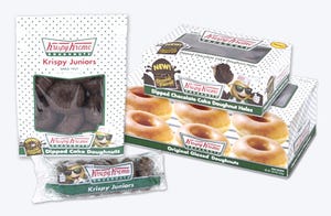 Packaging design: Krispy Kreme introduces new retail packaging