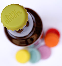 Beverage packaging: New silicone bottle caps make beer bottles resealable