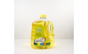 Canola oil launches in 3-L PET jug with an integral handle