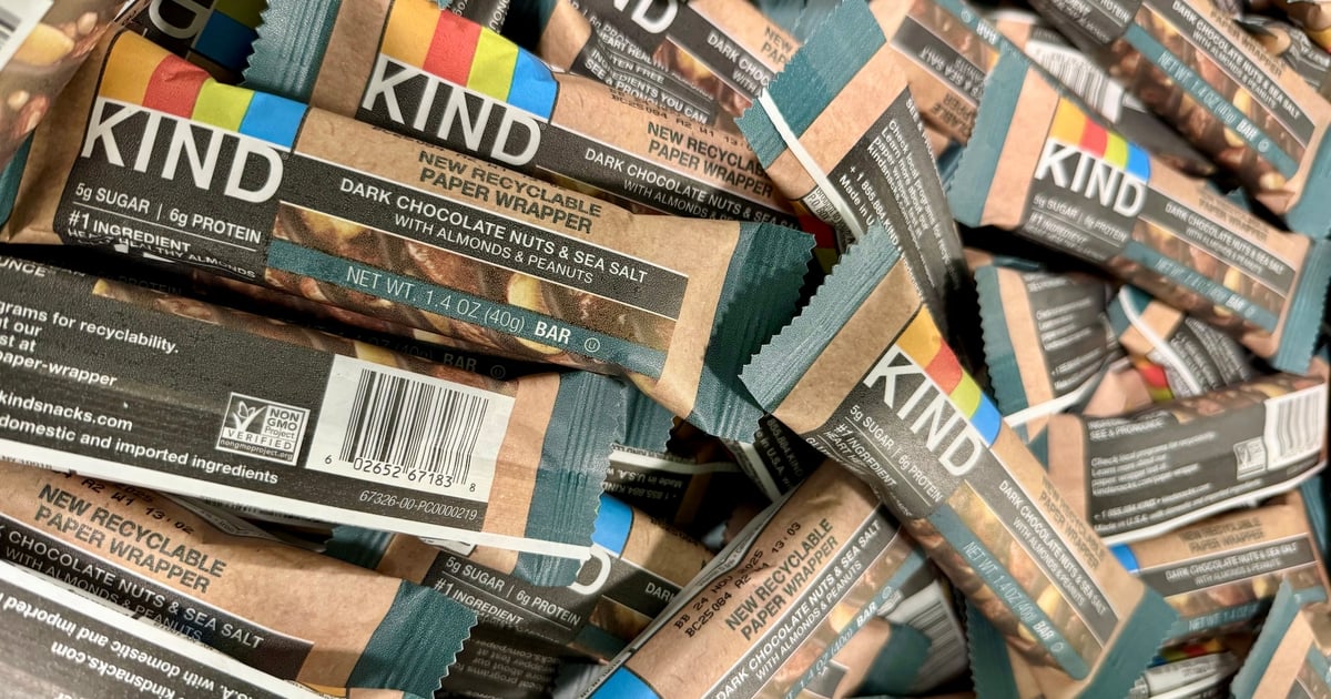 Paper Wrapper Before Kind’s Paper Wrapper Debuts in Whole Foods Pilot