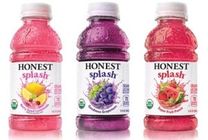 Honest Splash packaging appeals to on-the-go families