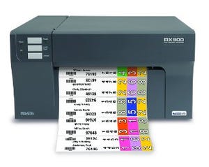 Color RFID label printer