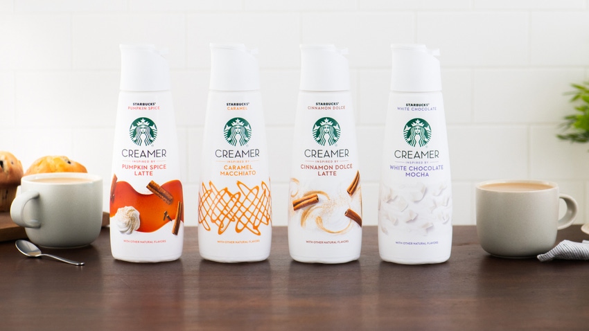 Nestlé and Starbucks partner for recyclable creamer packaging