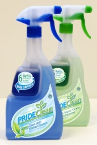 Eco-friendly cleaner adds durable foaming trigger