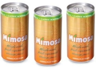 Mimosas launch in slim packaging