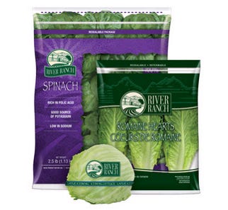 New packaging design and logo refreshes River Ranch produce