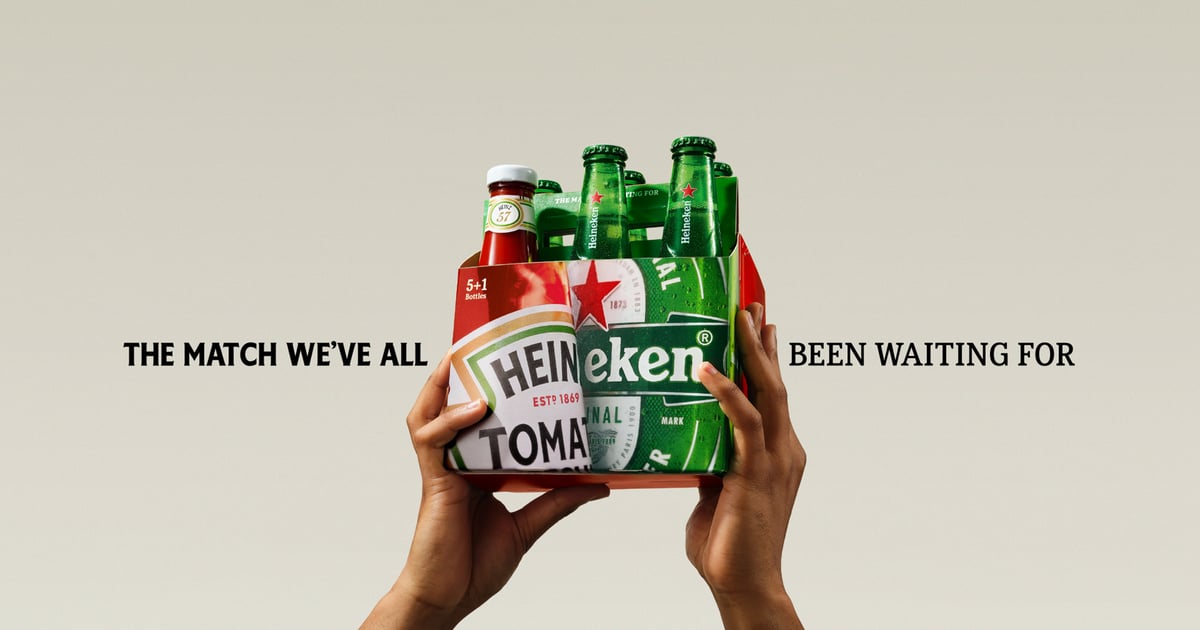 Heineken, Heinz Ketchup Unite in a Limited-Edition Six-Pack