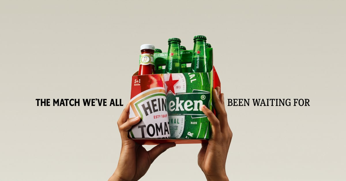 Heineken, Heinz Ketchup Unite in a Limited-Edition Six-Pack