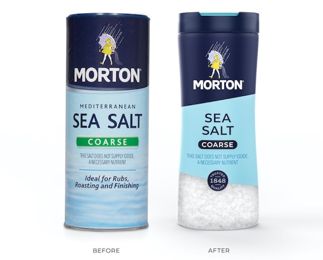 Morton Salt Targets Millennials with Packaging Redesign