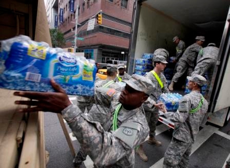 Nestle donates 5.4 million bottles to Sandy victims