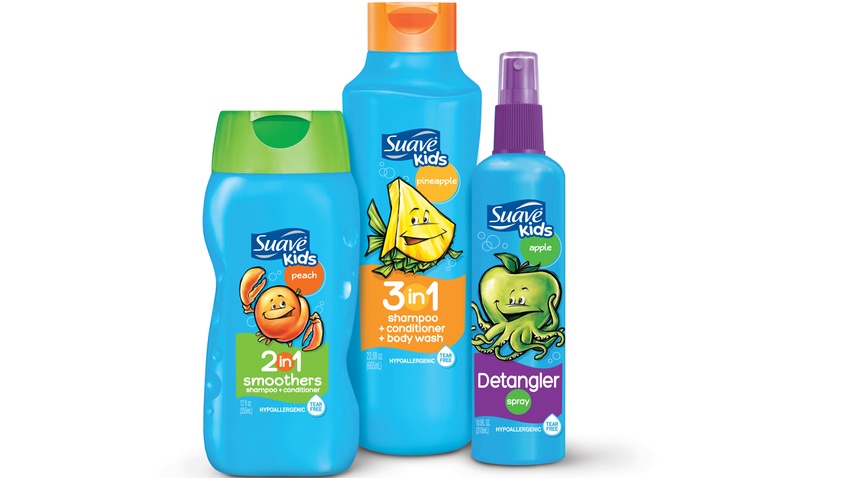 Suave Kids' packaging gets fruity makeover