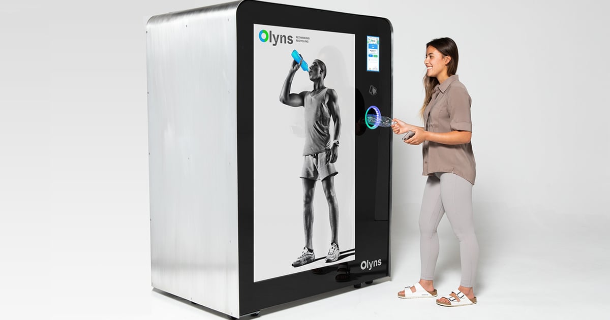 Incentive Machine High-Tech In-Store Machine Incentivizes Recycling