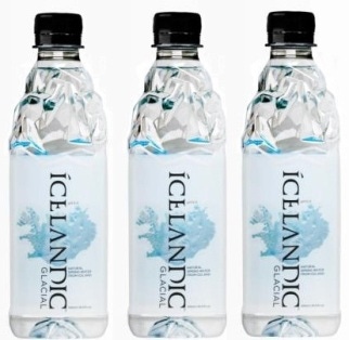 Bottled water floats new packaging design