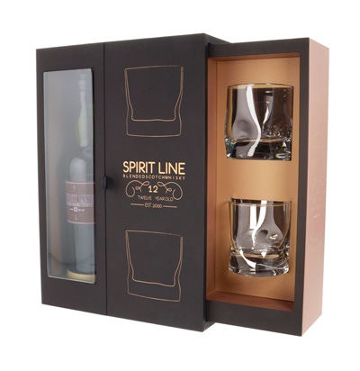 Coffrets for wine and spirits