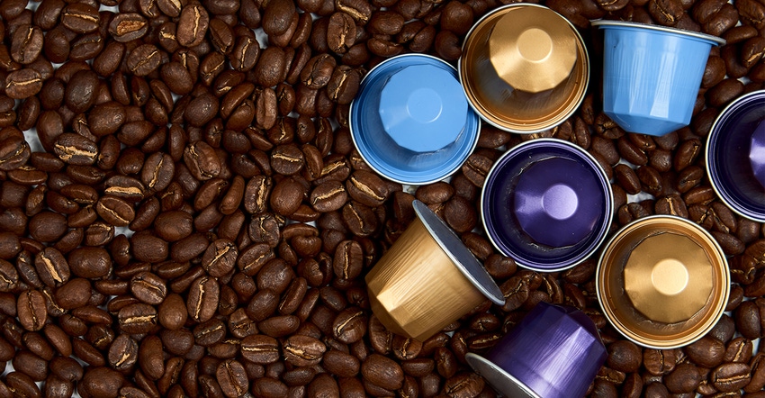 Adobe Stock Coffee beans and capsules 363831267