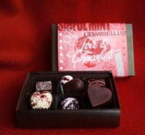 Boxes of chocolate win hearts on Valentine's Day
