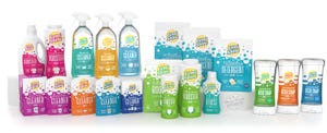 New design emphasizes cleaning products' wholesomeness