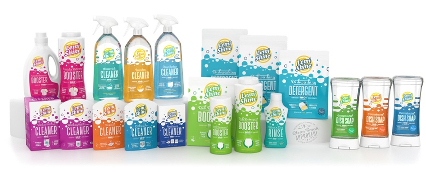 New design emphasizes cleaning products' wholesomeness
