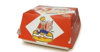 Whopper Type Packaging BK looks back with retro Whopper packaging