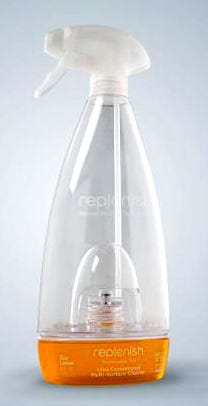 Sustainable packaging: Replenish introduces reusable-bottle household cleaning product