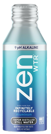ZenWTR® Alkaline Bottled Water, 23.7 fl oz - Foods Co.
