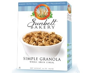 Packaging touts granola's goodness