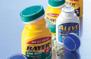 Bayer introduces new Bayer Aspirin and Aleve bottles