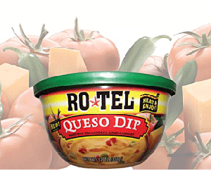 Queso dip bowl with a twist