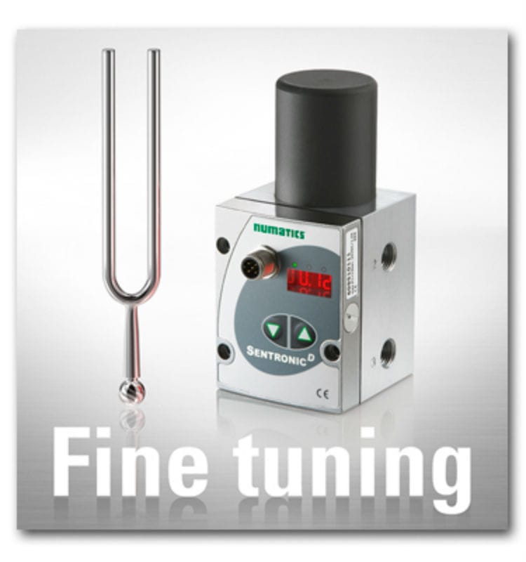 Sentronic Plus Numatics SentronicD - The First Proportional Valve That's Field-Progra