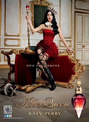 Katy Perry releases regal fragrance fit for a queen