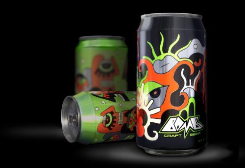 Rexam supports Bomb Lager launch in "artistic" cans