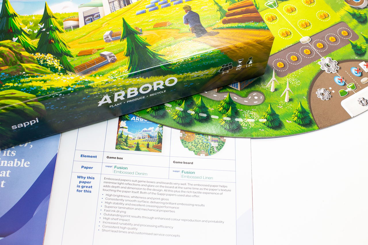 Sapi Ceper Sappi Launches Educational Board Game Made Entirely from Sustainable Paper