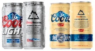 Coors packaging touts rewards of recycling