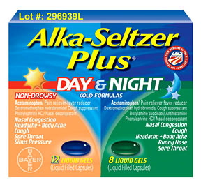Bayer voluntarily recalls combination package of Alka-Seltzer Plus