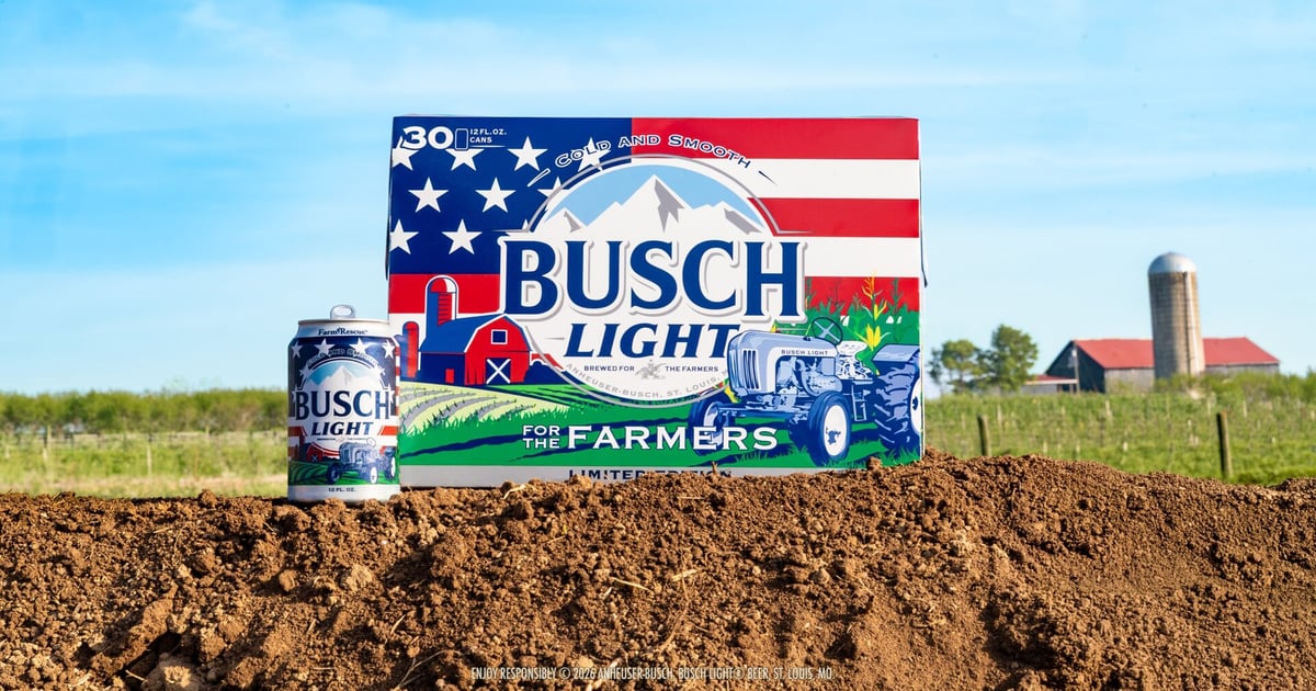 Busch Light Packaging Honors Farmers, America’s 250th