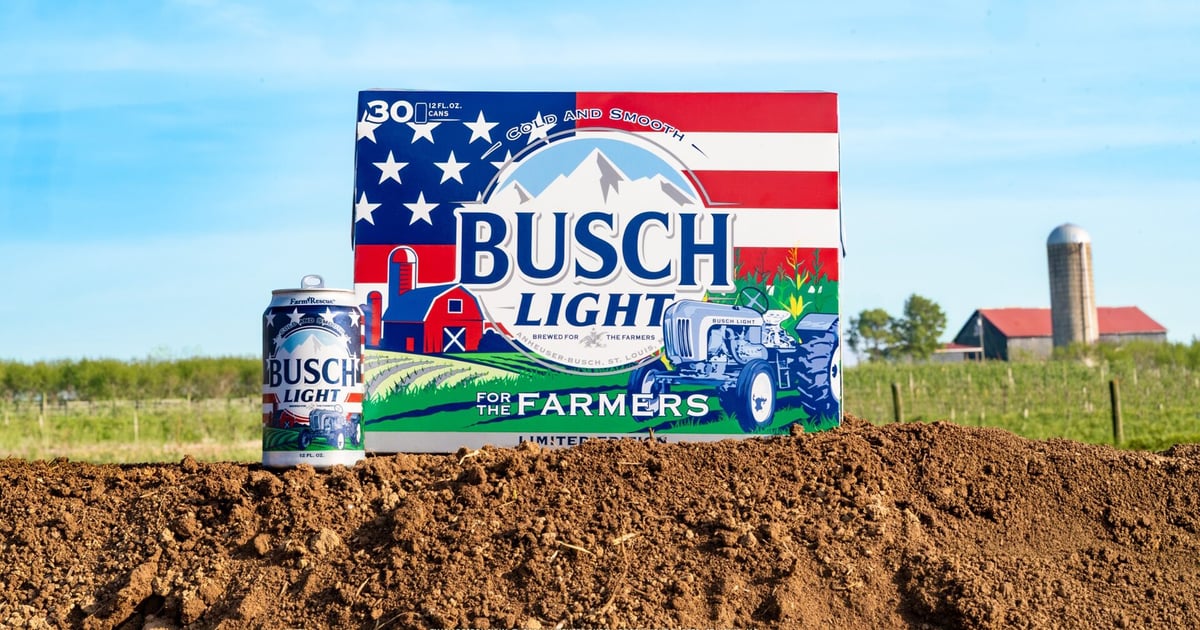 Busch Light Packaging Honors Farmers, America’s 250th