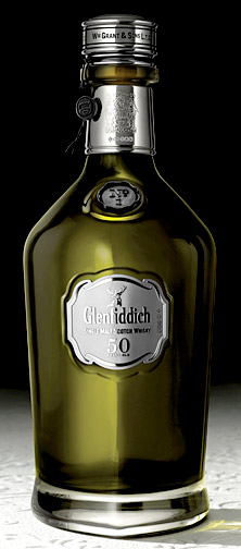 Glenfiddich introduces 50 year old whisky in special packaging