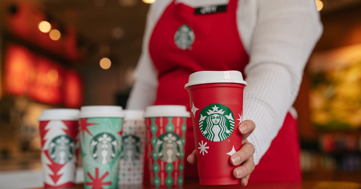 Starbucks Serves Up Holly, Jolly, Sustainable Packaging