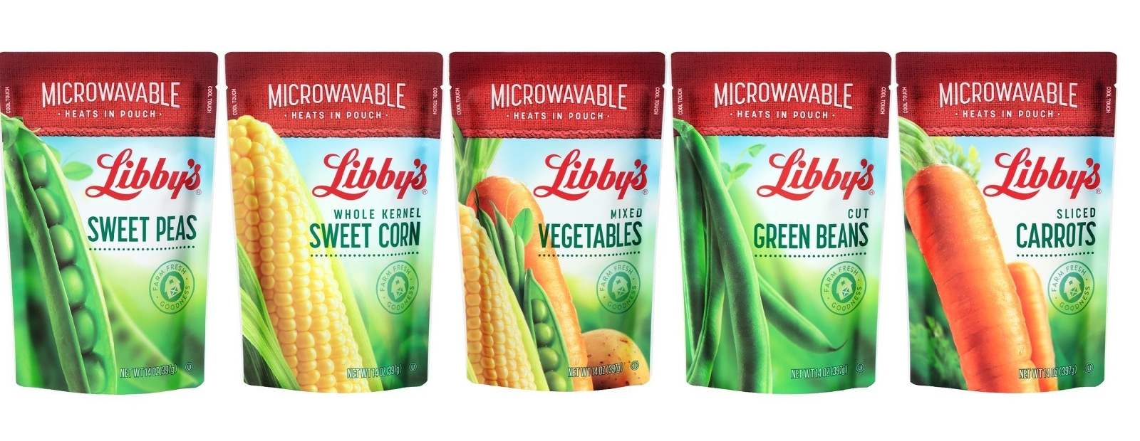 Libby's harvests convenience with new pouch format for veggies